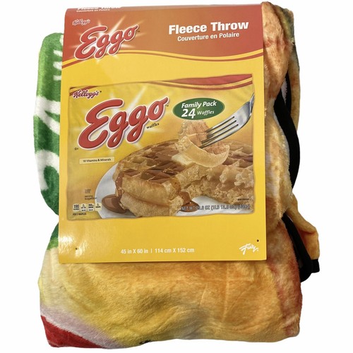 NWT Throw Blanket 45”x60” Eggo Waffles - Picture 8 of 8