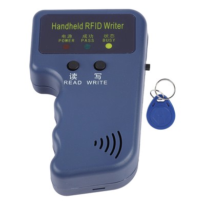 125KHz EM4100 Portable Handheld RFID ID Card Copier Reader Writer Duplicator