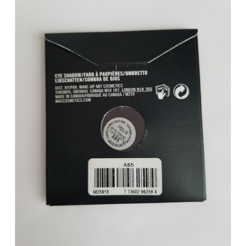 Mac Folie Eyeshadow Refill Pan Limited Edition / Discontinued - Picture 4 of 4