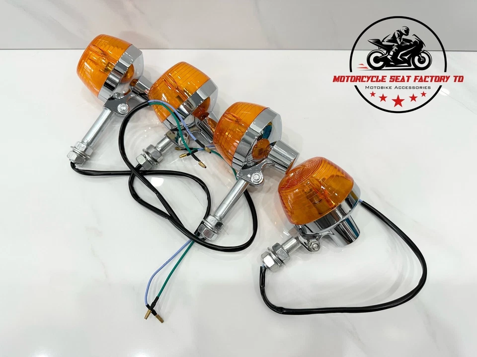 Honda CB750 Turn Signal Winker 1969-1974 Light Blinker Set K0-K4 Front & Rear. - Image 3 of 4