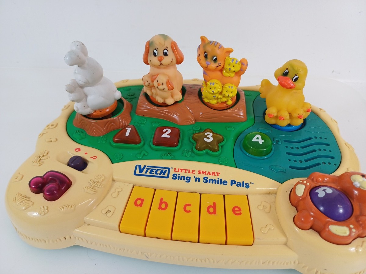 Vtech Little Smart Sing N Smile Pals Vintage Collectable Toy