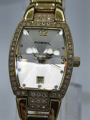 Fossil ES1568 ladies watch gold tone stainless steel ES-1568