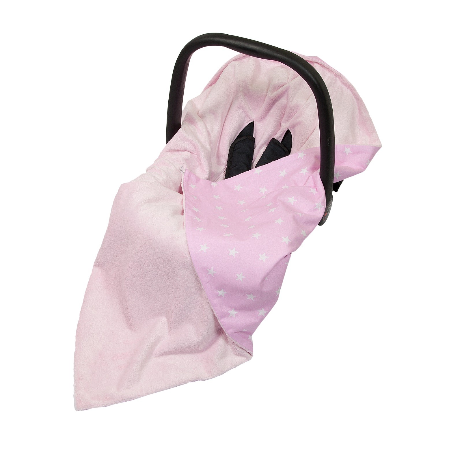 pink car seat blanket