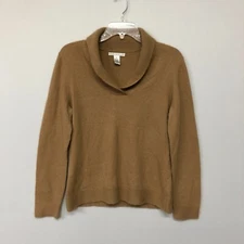 Sarah Spencer Women Shawl Neck Rabbit Hair Wool Sweater Top Size Medium M061 -6