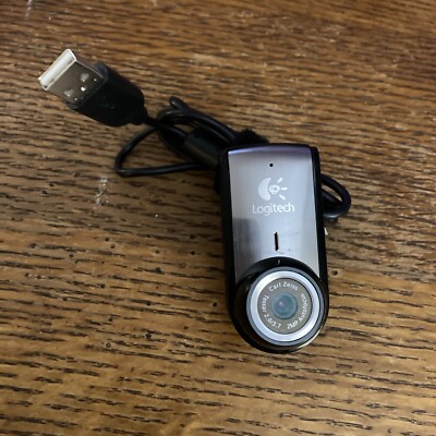 Logitech Webcam USB 2 MP Carl Zeiss / Tessar 2.0 / 3.7 Lens PC / Laptop 