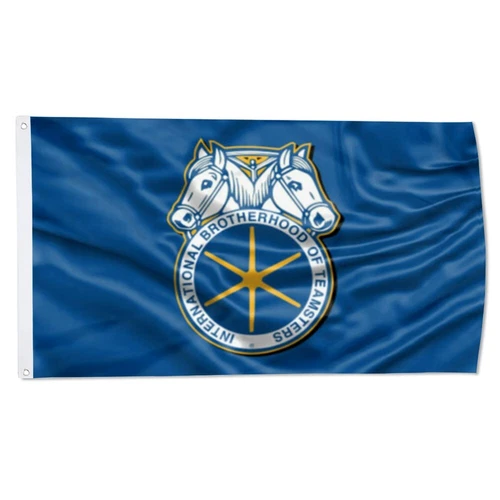 Teamsters Flag Blue banner 3X5Feet Home Garden Party Decoration - product listing photo