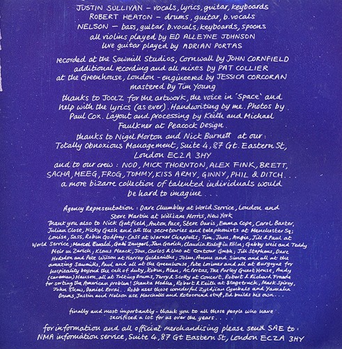 New Model Army - Impurity (LP, Album, Gat) 1990 (NM or M-|VG) - Imagen 4 de 5