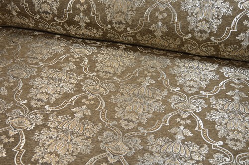 Tela para muebles tela de tapicería tela de tapicería por metros tela jacquard adorno barroco rango - Imagen 2 de 10