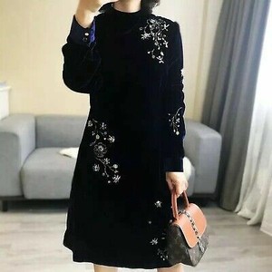 lk bennett velvet dress