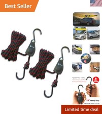 Secure Kayak Tie Down Straps - Heavy Duty Ratchet System, 150 lbs, 2 pcs