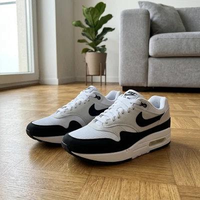 Nike Air Max 1 White Black Femme DZ2628-102 EU 39 Neuve boite DS - Photo 1/4