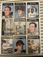 1971 Topps Baseball Lot Starter Set- Mixed Condition. Lots Of High #s! 616 Cards