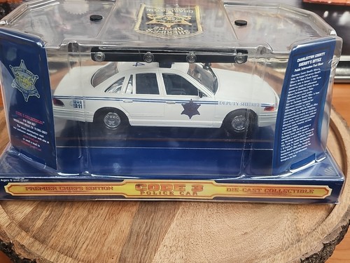 Code 3 Charleston County Police Car Sheriffs Office Edition 1:24 Scale Die Cast! - Picture 12 of 20