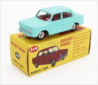 Edicola 519-LB Simca 1000 1965 Modellauto 1/43 Sehr Hellblau
