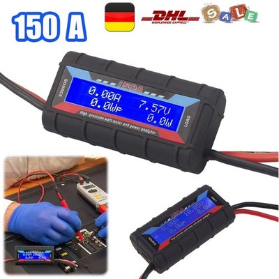 Solar-Tester mit Hintergrundbeleuchtung  LCD-Display Spannungs-Strom-Analysator