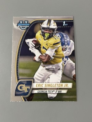 2024 Bowman Chrome University #71 Eric Singleton Jr.
