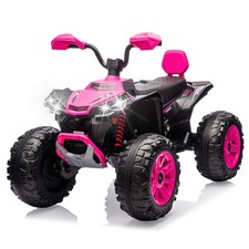 24V Two Seater Electric ATV 550W Motor High Low Speed LED Light Ride On Toy