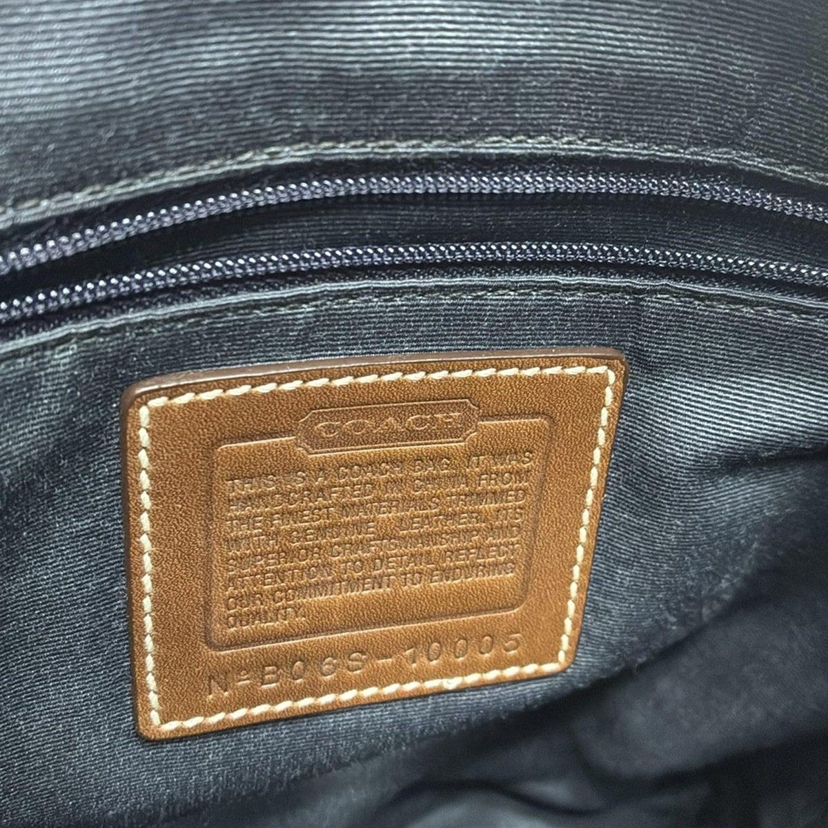 Coach Hamptons bag 10005 Patchwork Signature Shou… - image 8