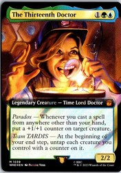 The Thirteenth Doctor (Extended Art) (Surge Foil) #1039 MTG Universes Beyond: Doctor Who Mythic