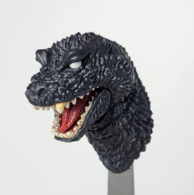 2023 BANDAI ICHIBAN KUJI Godzilla 2001 GMK 2'' Head Magnet