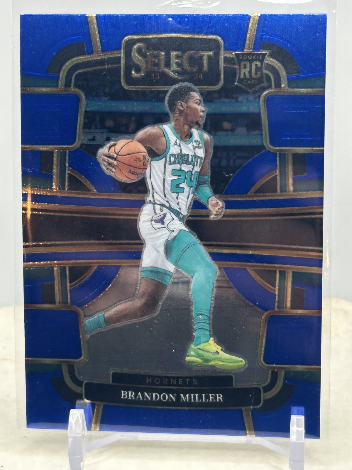 2023-24 Panini Select - Concourse Brandon Miller #80 Blue Prizm (RC)