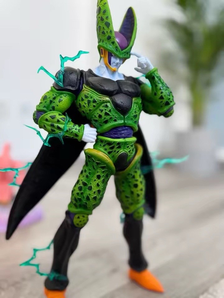 Figura Perfect Cell Dragon Ball Z Son Goku Anime Coleccionista Manga 35cm