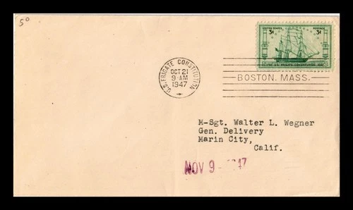 DR JIM STAMPS US COVER FRIGATE CONSTITUTION 150TH ANNIVERSARY FDC SCOTT 951