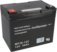 12V 36Ah AGM BLEI AKKU BATTERIE kompatibel Goal Zero Yeti 400 33Ah