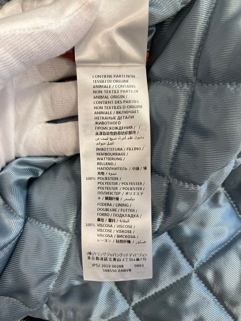 Gucci Silk Print Bomber Jacket Men’s 48 Multicolor Used From Japan thumbnail 9