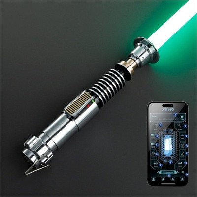 Luke Skywalker Lichtschwert, App gesteuert, NEU xRGB3.0, glatter Schwung, Metall
