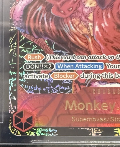 BGS 10 One Piece ST01-012 SR Monkey.D.Luffy - English - Awakening of the New Era - Picture 2 of 12