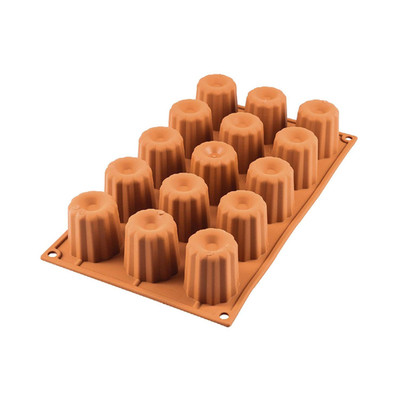 Silikomart Bordelaise Bordelais Cake Mould 45Mm Terracotta
