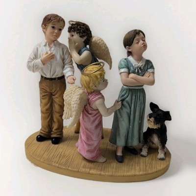 Bill Stross Prayers & Promises Forgive Me figurine Demdaco AA108, 2001 Schnauzer