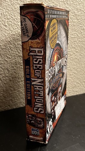 Rise of Nations: Gold Edition PC, CD 2004 Video Game ~ Mini Box + Rare Version - Picture 10 of 16