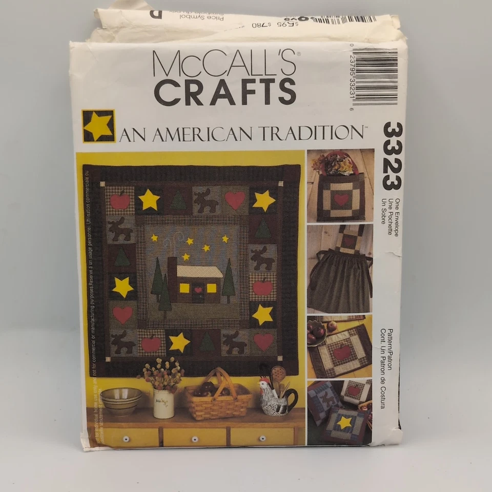 McCall's Sewing Patterns Crafts Collection. Mixed Lot Of 3 craft patterns. P-2 - Image 2 of 4