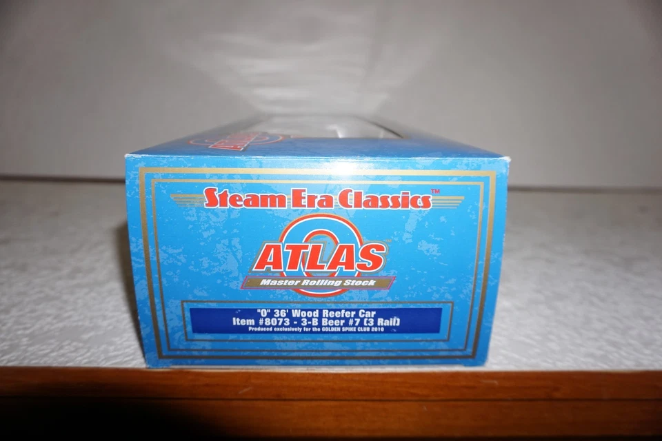 Cerveza Atlas 8073 calibre O 3-B #7 refrigerador de madera Foto 4 de 4