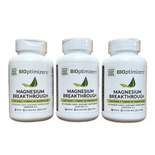 Bioptimizers Magnesium Breakthrough all 7 essential forms, 60 capsules - 3 pack