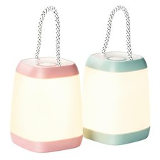 2-Pack LED Camping Lights Battery Powered Portable Tent Lantern