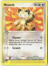 Meowth 42/95 Common Team Magma vs Team Aqua Pokemon Near Mint on eBay