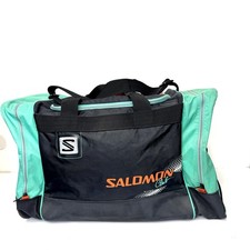 Vintage Salomon Club Ski Duffel Bag 90 s Neon 27x15