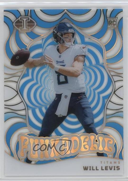 2023 Panini Illusions Funkadelic Light Blue 148/299 Will Levis #19 g1d