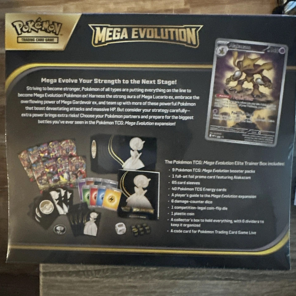 Caja Entrenador Pokémon Mega Evolución Elite - Mega Gardevoir (ME1) Foto 3 de 4
