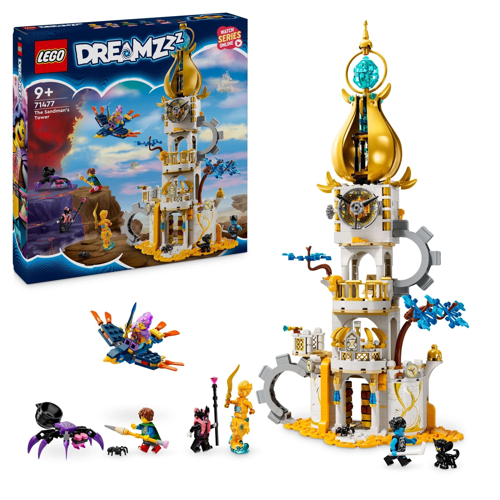LEGO Dreamzzz 71477 Torre di Sandman - Gioco Creativo per Bambini 9+