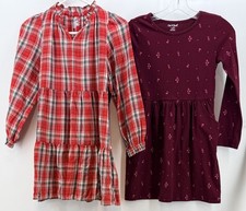 Cat Jack Lot 2- Girls L 10-12 Long Sleeve Dresses