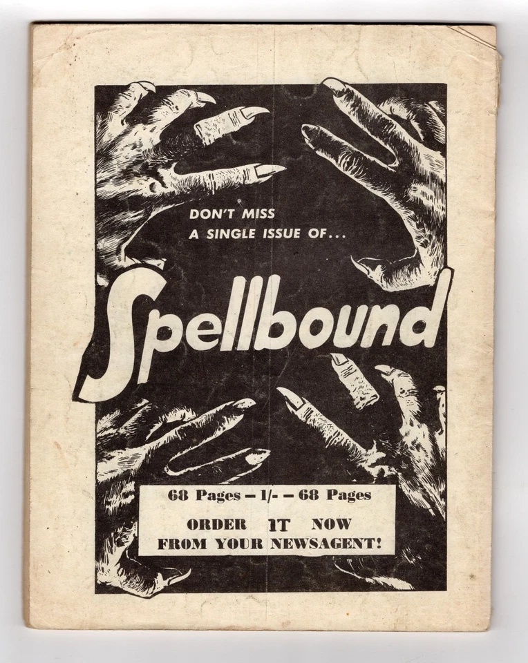 1952 MARVEL MYSTIC #7 , #5 , SPELLBOUND #27, #30 & STRANGE TALES #62 RARE UK - Image 2 of 2