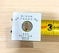 Vintage Nixon Penny Magic Trick Shrinking Coi...