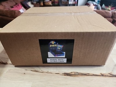 10 Holo Hobby Boxes - Invincible Keepsake 2025. Factory Sealed Full Case