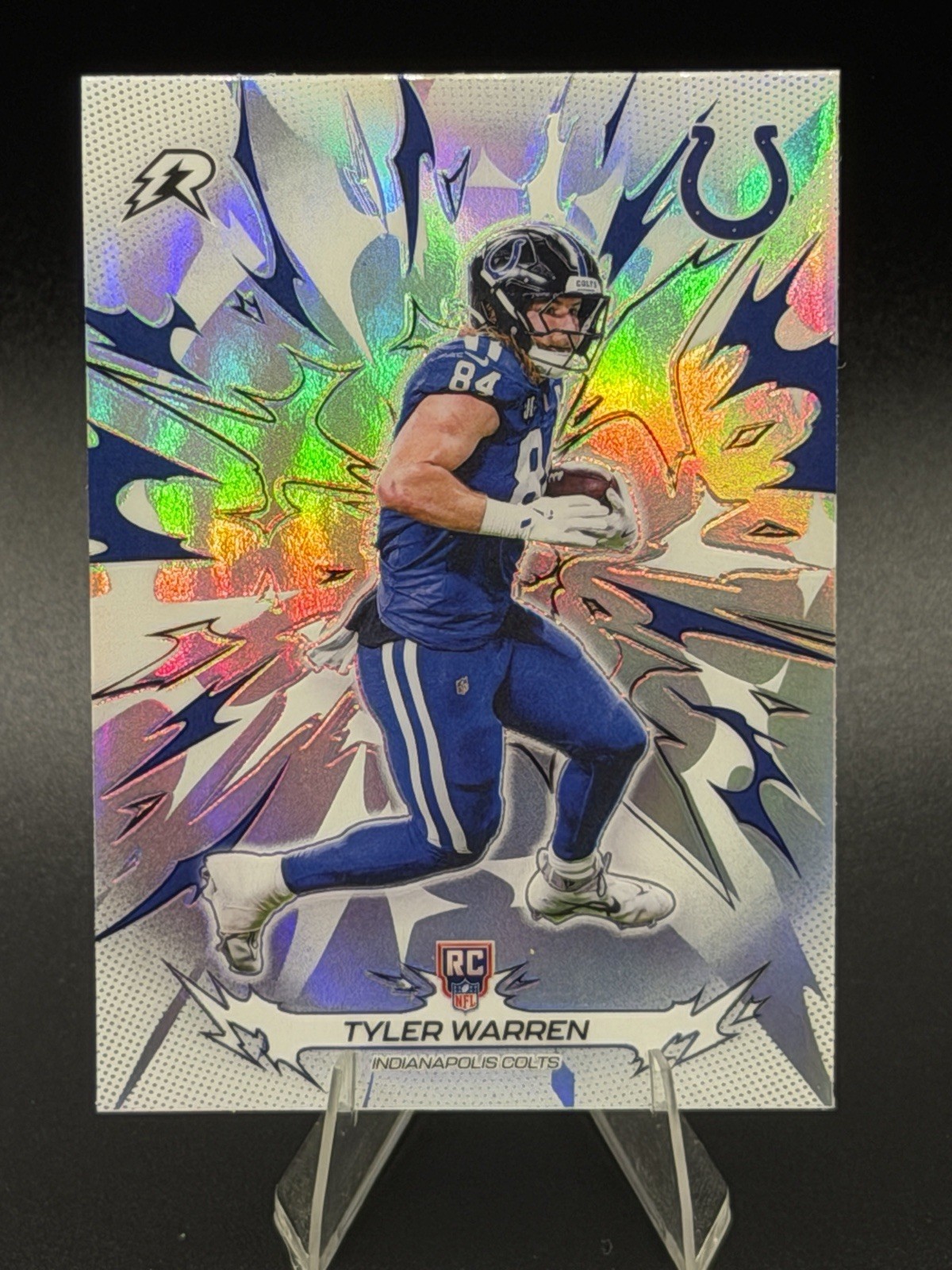 2025 Topps Resurgence- Tyler Warren RC Refractor #140 Colts