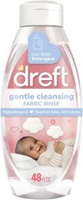 Dreft Baby Gentle Cleansing Fabric Rinse, 48 fl oz, Hypoallergenic,...