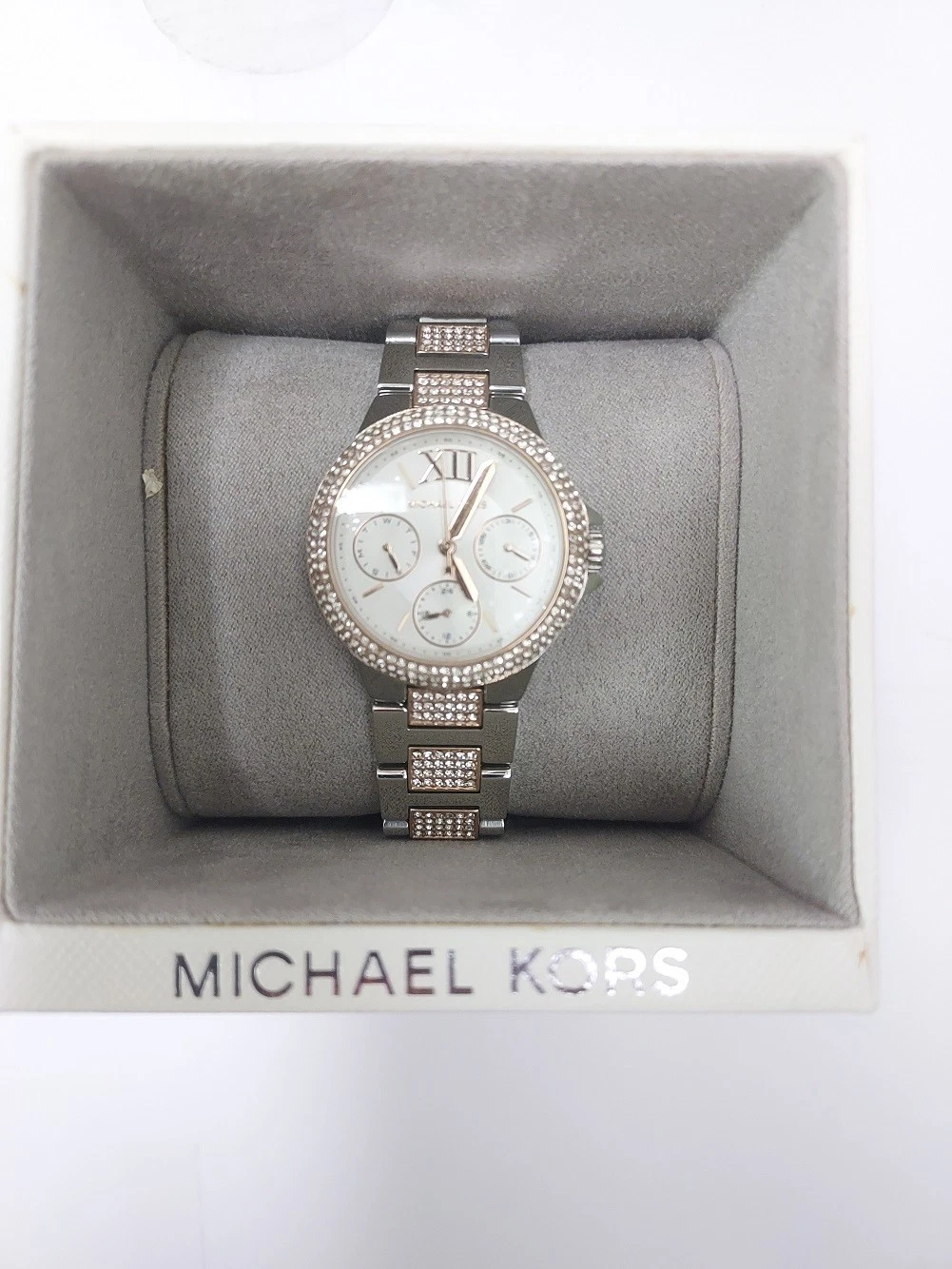MICHAEL KORS Orologio Kors Donna Camille Quarzo Bicolore Acciaio Inox